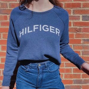 Tommy Hilfiger Sport logo crewneck size L